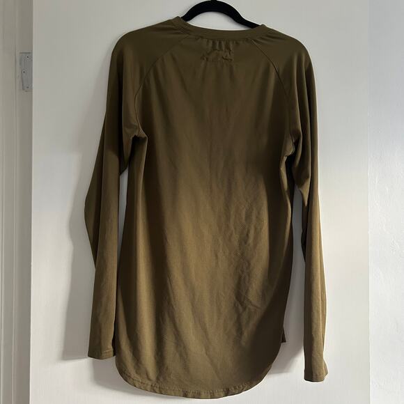 Dutch Bros Coffee Long Sleeve Performance Shirt – Olive- Men's Medium - Picture 2 of 6